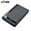 utah-25inch-enclosure-1 Uthai Enclosure USB 3.1 Type-C to A 2.5 inch HDD SATA Black