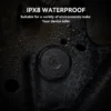 AirTag IPX8 Waterproof Magnetic Case Holder Black