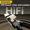 usbc-to-stereo-1 Essager Cable Adapter USB C to Female 3.5mm Audio