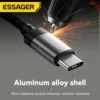 usbc-to-stereo-3 Essager Cable Adapter USB C to Female 3.5mm Audio