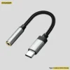usbc-to-stereo-main Essager Cable Adapter USB C to Female 3.5mm Audio