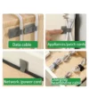 cablestraps-2 Cable Wire Organizer Holder Self Adhesive 20pcs Black