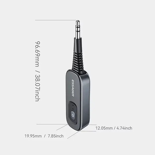 Essager Bluetooth 5.1 Transmitter & Receiver Stereo 3.5mm