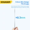 essager-magring-4 Essager Phone Magnetic Metal Ring Black for MagSafe 2pcs