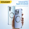 essager-magring-5 Essager Phone Magnetic Metal Ring Black for MagSafe 2pcs