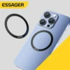 essager-magring-main Essager Phone Magnetic Metal Ring Black for MagSafe 2pcs