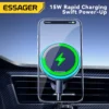 Essager Phone Holder Magnetic Wireless charger 15W for Car Air Vent Outlet & Adhesive Style