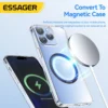 Essager Phone Magnetic Metal Ring Black for MagSafe - 2pcs
