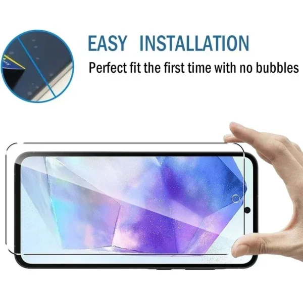 Samsung Galaxy Tempered Glass Screen Protector for A12-A72 S10E S20FE 5pcs