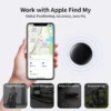 kf-S7e74318b0f6341ab9a972dc4e66100211 GPS Tracker Bluetooth Works with Apple Find My APP with Silicone Shell Case