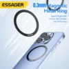 Essager Phone Magnetic Metal Ring Black for MagSafe - 2pcs