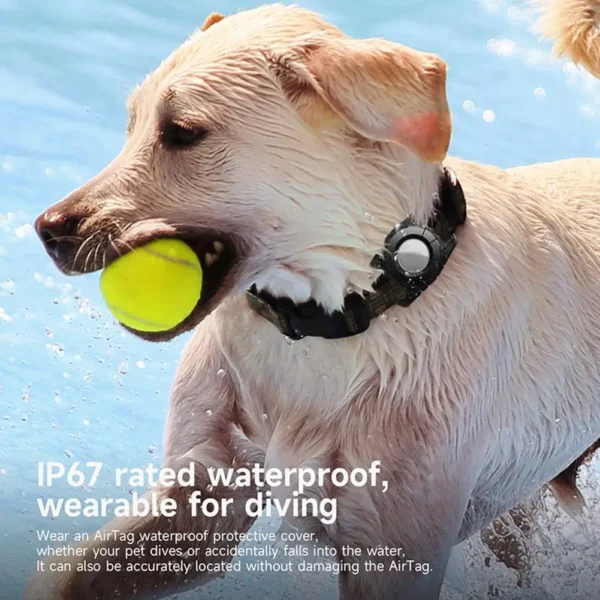 AirTag IP67 Waterproof Protective Case for Pets Collar