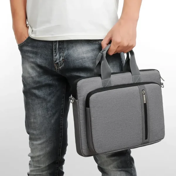 laptopbag-14-17-2 Laptop Bag Grey 14 15.6 17.3 Inch