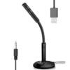 Microphone 3.5mm or USB Studio Stand Holder for Computer