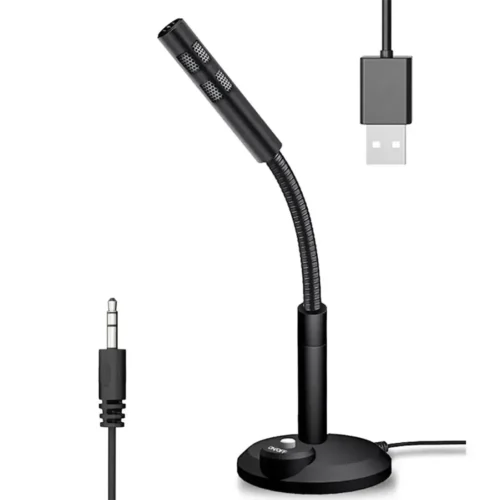 microphone-main Microphone 3.5mm or USB Studio Stand Holder for Computer