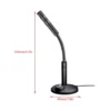 microphone-usb35mm-3 Microphone 3.5mm or USB Studio Stand Holder Black