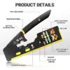 net-crimper-1 AMPCOM EZ-Type 3-in-1 RJ45 Network Tool Crimper / Cut / Strip