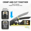 net-crimper-2 AMPCOM EZ-Type 3-in-1 RJ45 Network Tool Crimper / Cut / Strip