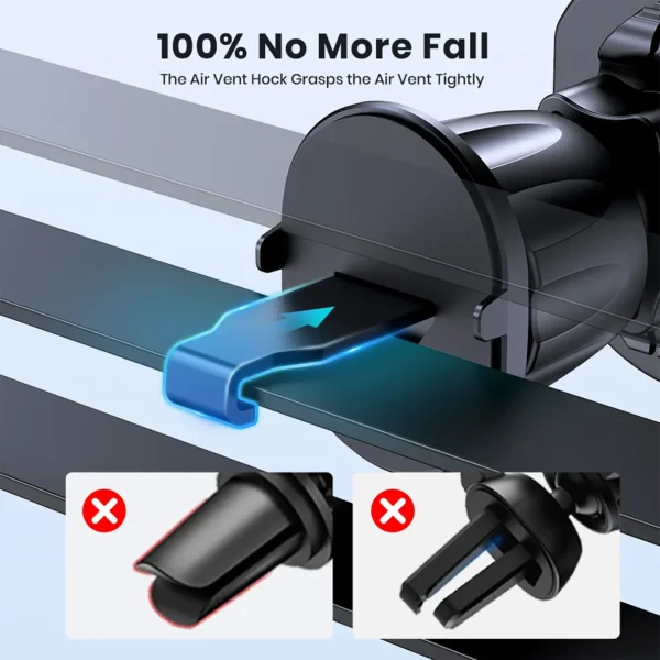 topk-airvent-3 TOPK Phone Holder Magnetic for Car Air Vent Outlet Black