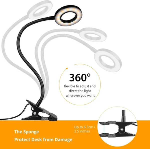 kf-S3d45eb2539de4a5cb9fc2b51cee72c49t Flexible Clip on Desk Lamp 48 LEDs USB