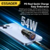 Essager Phone Fast Car Charger 54W QC 3.0 USB & USB C