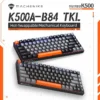 Machenike K500A-B84 Mechanical Wired Gaming Keyboard Hot Swappable 84 Keys RGB