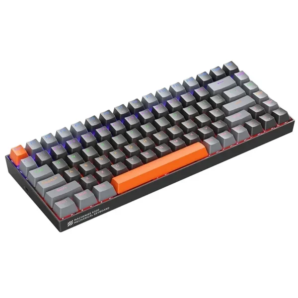Machenike K500A-B84 Mechanical Wired Gaming Keyboard Hot Swappable 84 Keys RGB