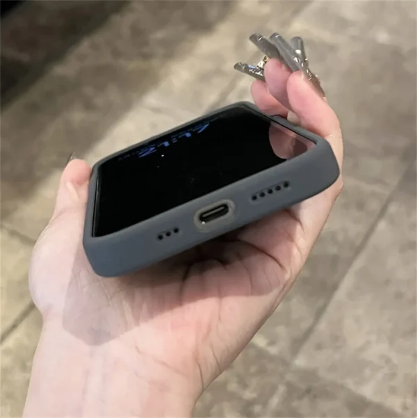 iPhone Liquid Silicone MagSafe Shockproof Case