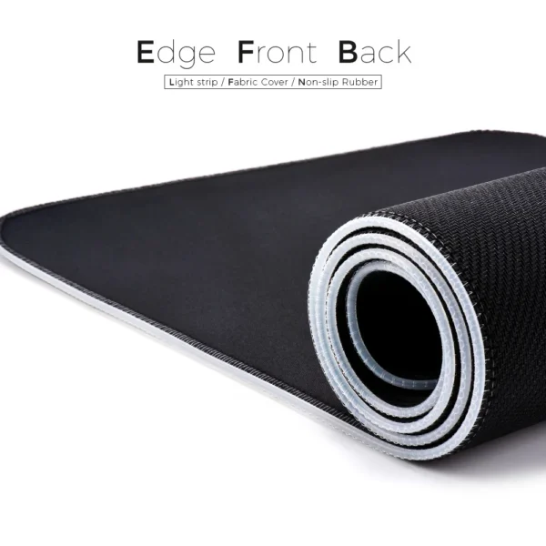 Computer Desk Mat LED RGB Light for Mouse & keyboard