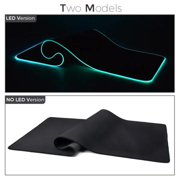 Computer Desk Mat LED RGB Light for Mouse & keyboard