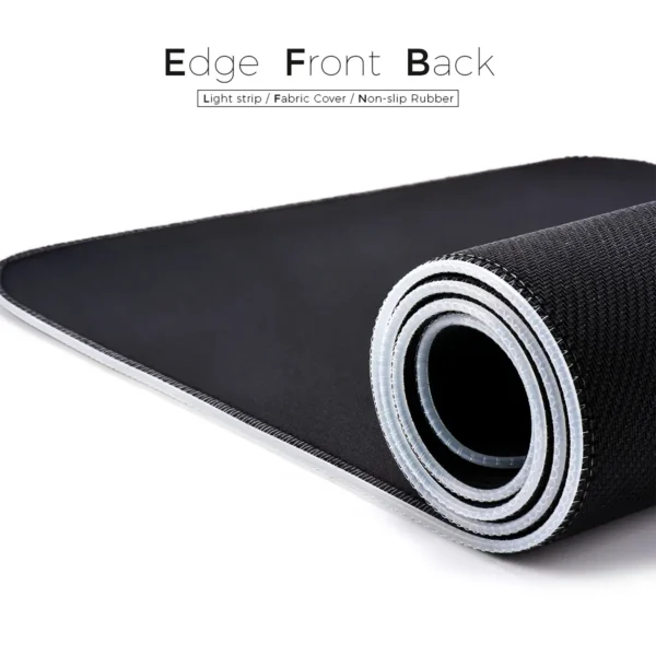 Computer Desk Mat LED RGB Light 80x30cm for Mouse & keyboard