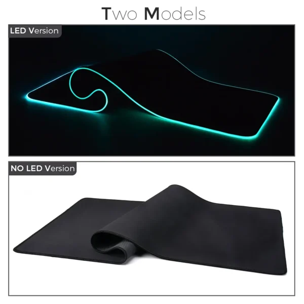 Computer Desk Mat LED RGB Light 80x30cm for Mouse & keyboard