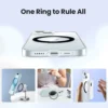 UGREEN Magnetic Metal Ring for MagSafe iPhone and Android Phones - Black