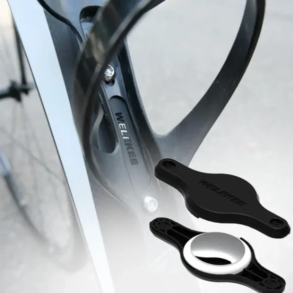 airtag-bikemount-1 AirTag Bike Tracker Mount Bracket Hidden Bicycle Bottle Cage Support Holder Protective Case - Black