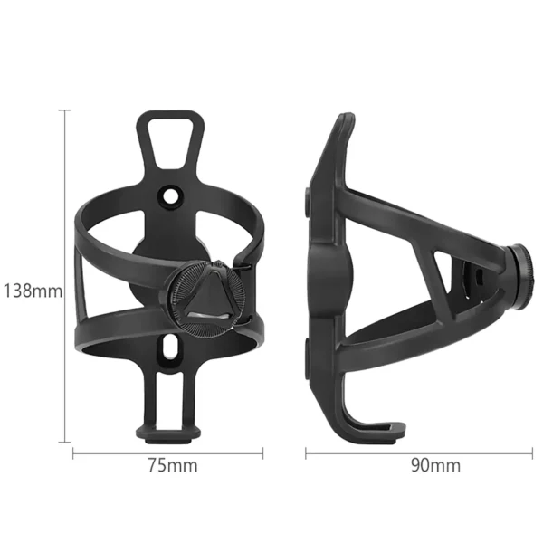 bike-waterbotletag-1 AirTag Bike Mount Hidden on Water Bottle Holder Universal MTB Road Bike Anti-Theft - Black