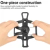 bike-waterbotletag-3 AirTag Bike Mount Hidden on Water Bottle Holder Universal MTB Road Bike Anti-Theft - Black