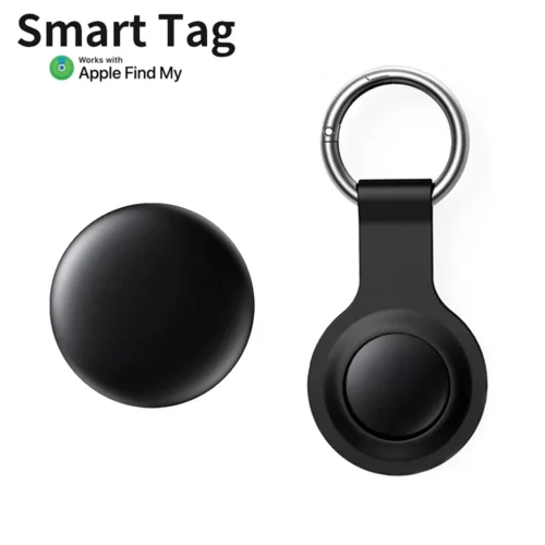 gpsiphonewcover GPS Tracker Bluetooth Works with Apple Find My APP with Silicone Shell Case