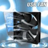 kf-S6e46ada14ae3484b98b3dac9c36809ff5 5V Brushless 80x80mm 2500RPM Cooling Oil-impregnated Fan USB