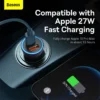 kf-S97d691ad311245ffb78a7ebbc8ac086dU Baseus 60W Metal USB Type C Car Charger Quick Charge SCP AFC QC 4.0 PD 27W