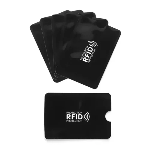 rfidblack 5Pcs Anti Theft for RFID Credit Card Protector Blocking