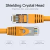 Cat6A Vention Ethernet Double Shield Round Cable 10Gbps 500Mhz