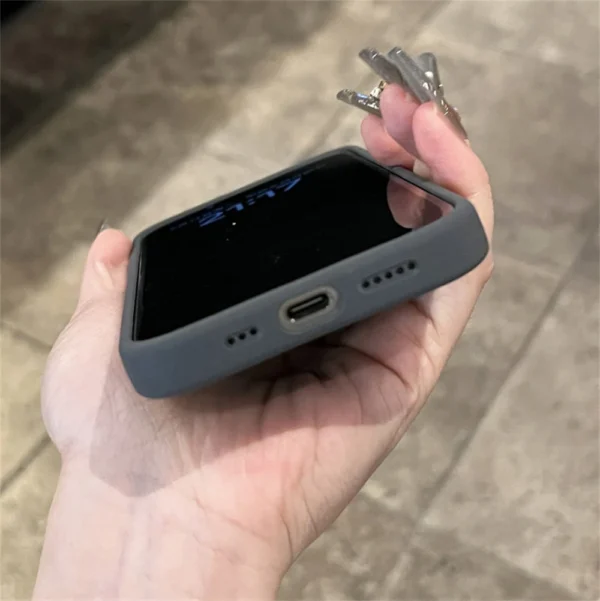 kf-Sdfa9e203b7d04da3b6416ab194958cd2U iPhone Liquid Silicone MagSafe Shockproof Case