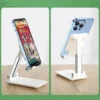 Mobile Phone Holder Adjustable Stand - Black
