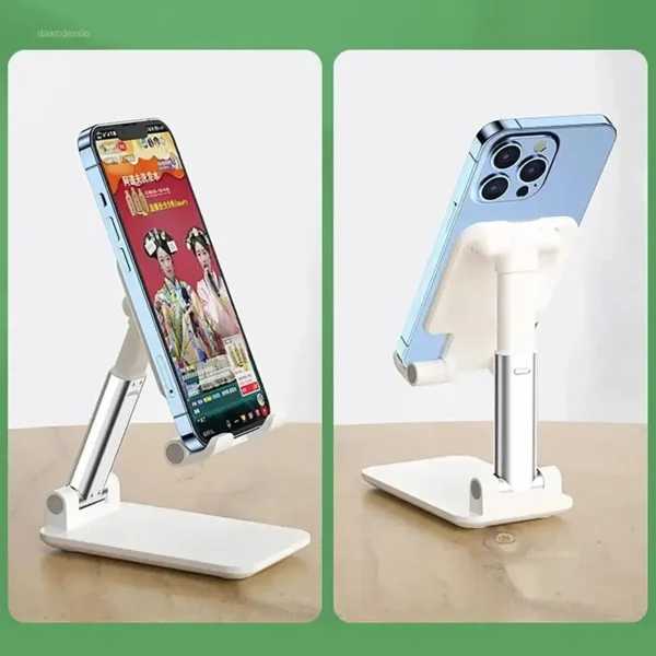 Mobile Phone Holder Adjustable Stand - Black