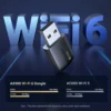 ugreen-ax900ax1800-2 UGREEN WiFi Adapter AX900 / AX1800 WPA3 WiFi6 5G & 2.4G Dual-band USB3.0