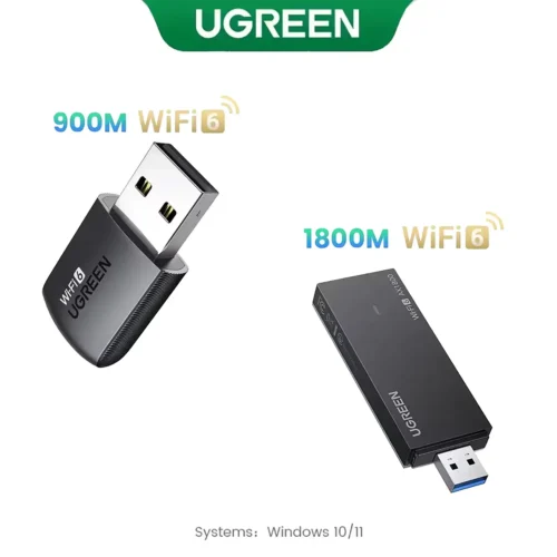 ugreen-ax900ax1800-main UGREEN WiFi Adapter AX900 / AX1800 WPA3 WiFi6 5G & 2.4G Dual-band USB3.0