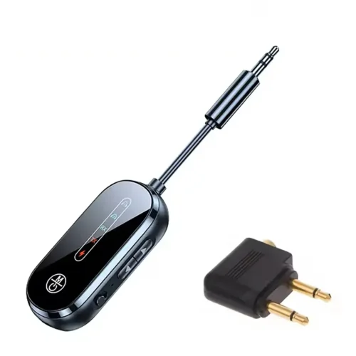 blueereceiver54-main Bluetooth 5.4 Audio Transmitter Receiver 3.5mm AUX Jack Airplane TV Car