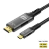 usbc-hdmi-main USB C to HDMI Cable 8K@60Hz 4K@120Hz Type C to HDMI-Compatible HDTV Cable for TV Laptop MacBook iPad