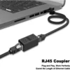 rj45-coupler-1 RJ45 Coupler Extender Connector Cat6AFemale To Female Ethernet Cable Extender