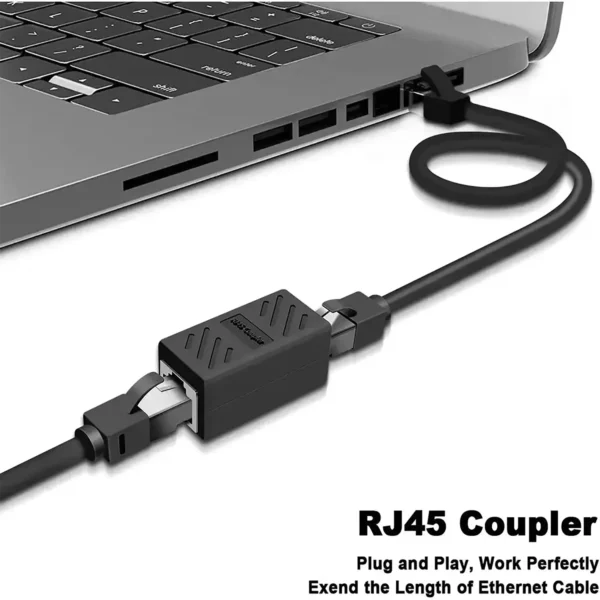 rj45-coupler-1 RJ45 Coupler Extender Connector Cat6AFemale To Female Ethernet Cable Extender